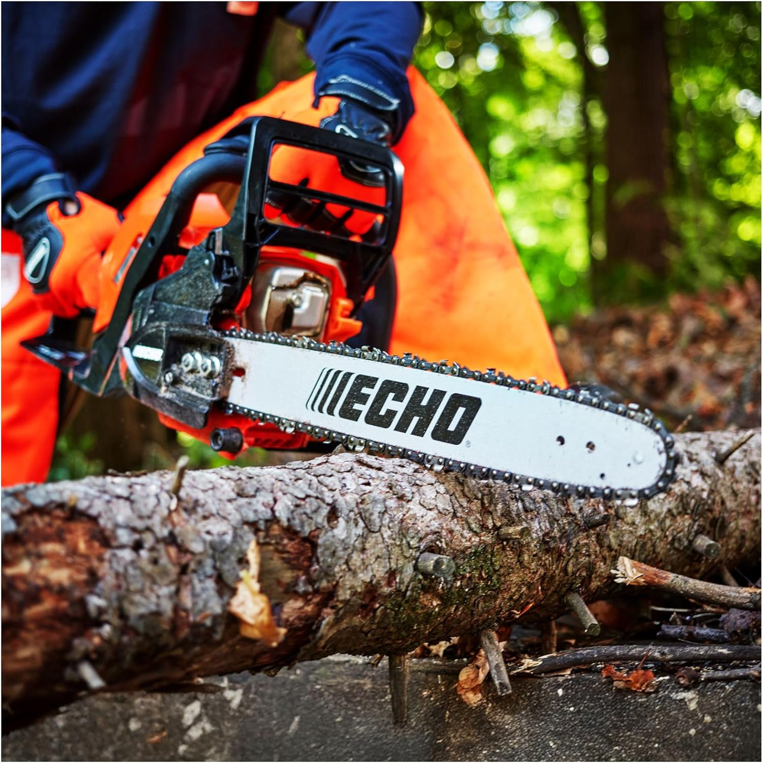 ECHO Benzin Motorsäge, Kettensäge CS3410, 30 cm Schwert, 1,8 PS