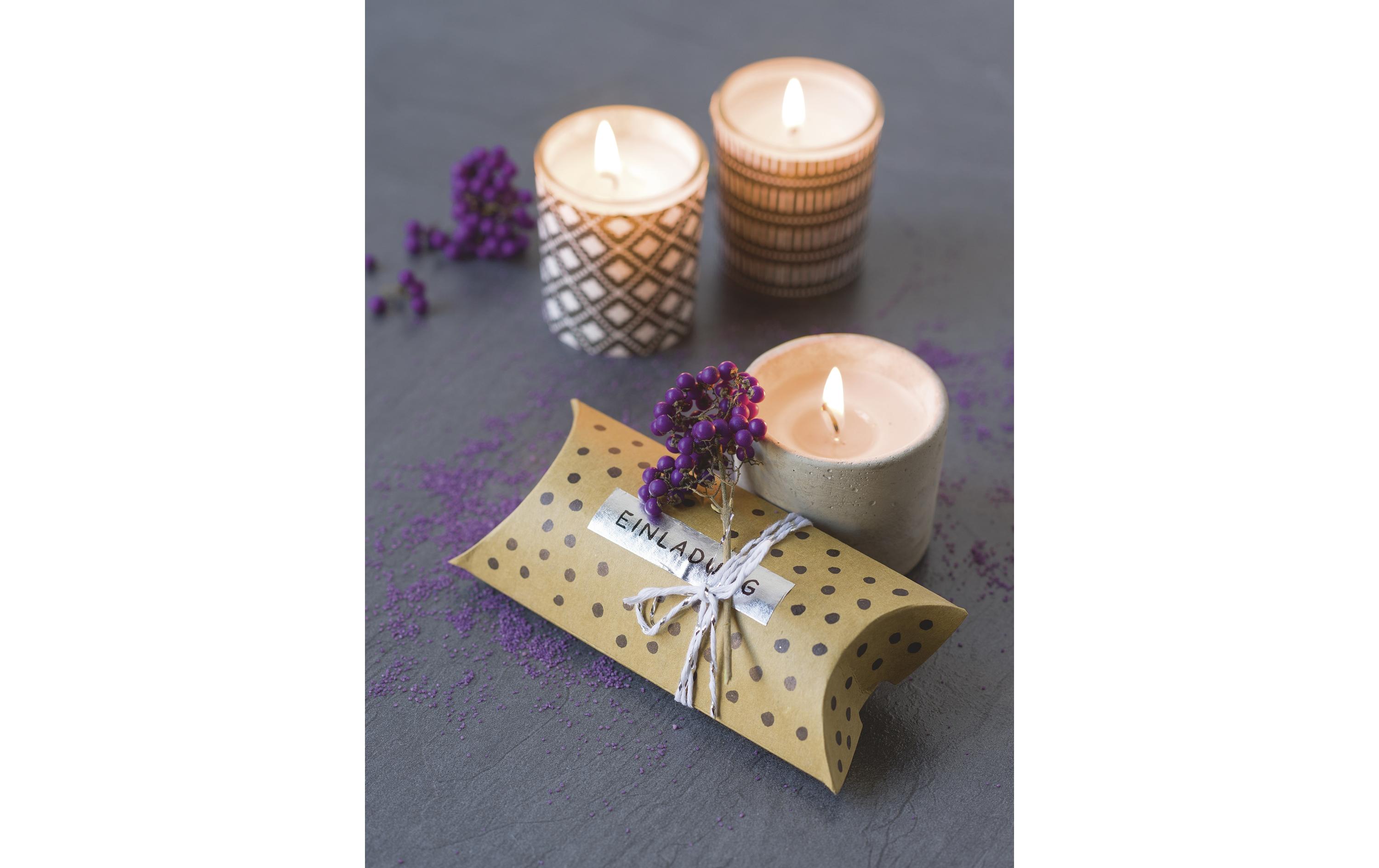 Geschenkbox 6 Stück, Nature, 90 x 125 mmGeschenkschachtel für ein tolles Geschenk