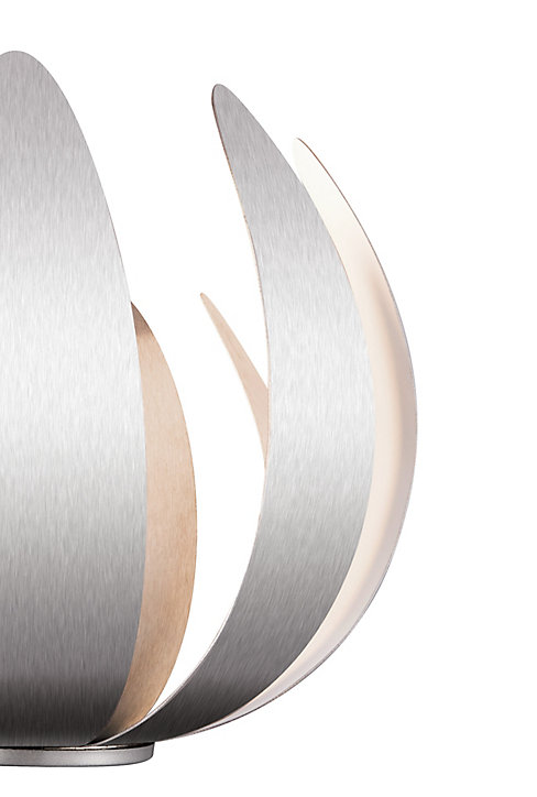 Applique murale Pleiones E14 IP20 argent