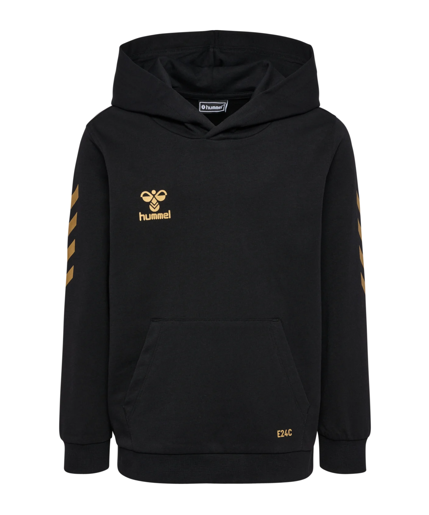 Hummel hmlE24C Cotton Hoody Kids Schwarz F2128