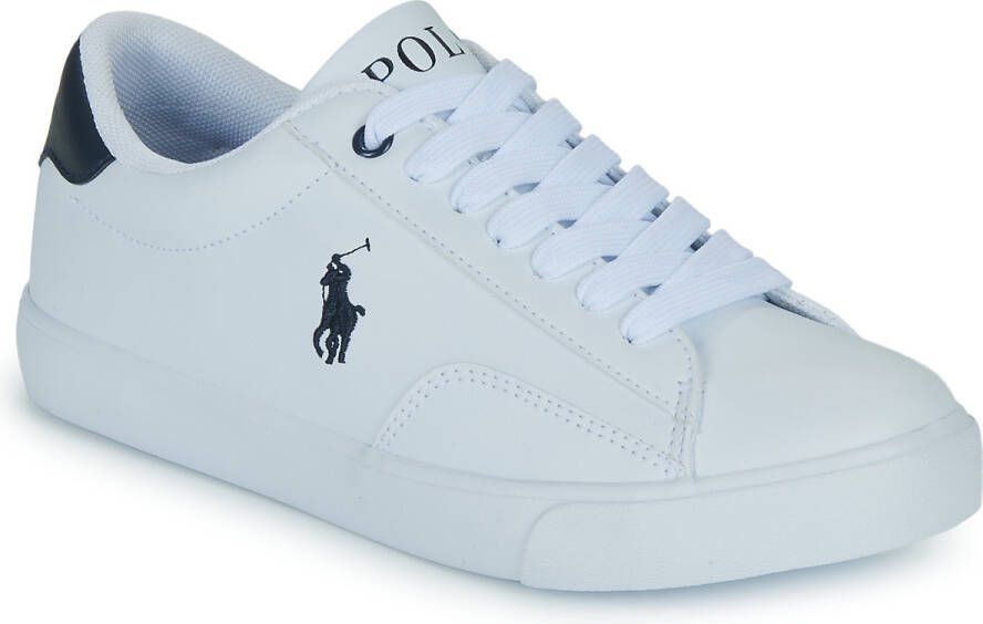 Ralph Lauren Polo Theron V White Navy kinder sneakers