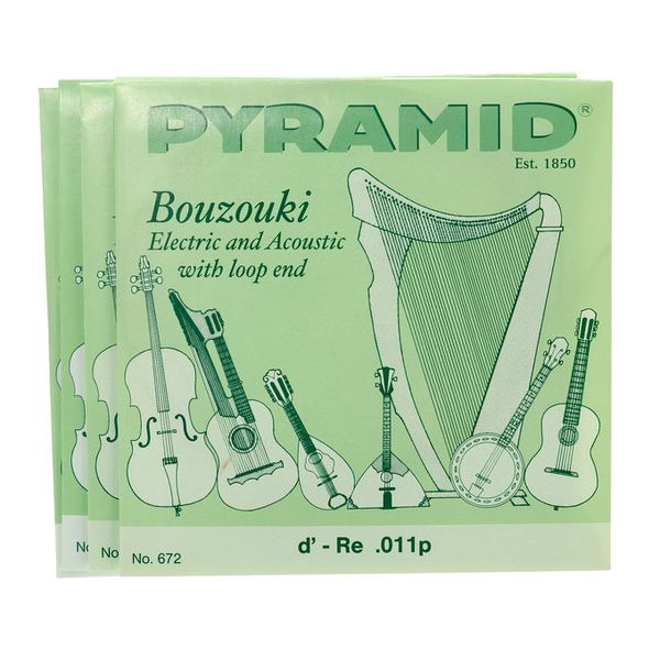 Pyramid 672/8 Saiten für Bouzouki 8-saitig