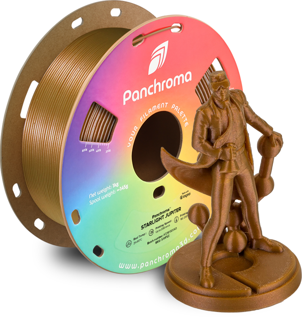 Polymaker  Panchroma™ PLA Starlight Jupiter, 1,75 mm / 1000 g    Das Funkeln der Sterne auf Jupiter