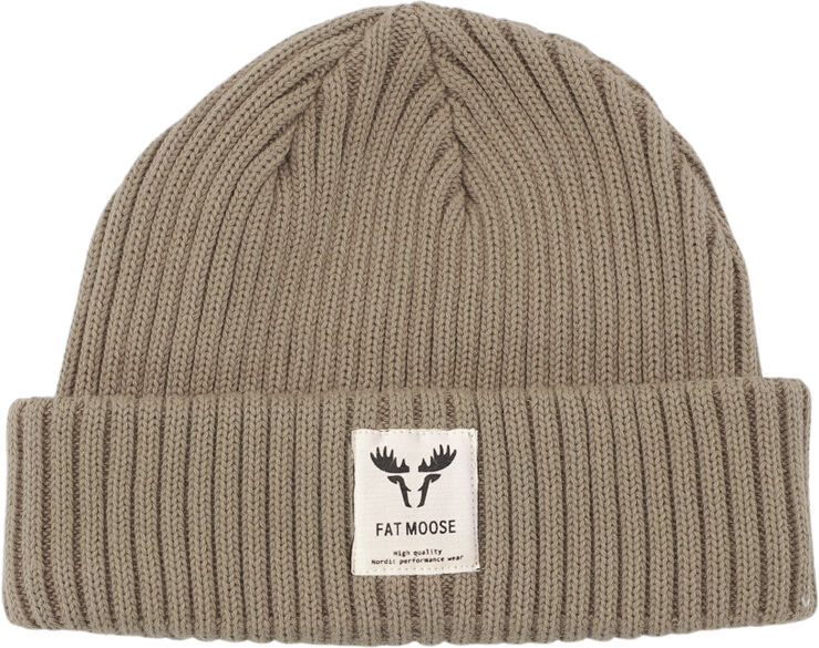 Fat Moose Fat Beanie Khaki