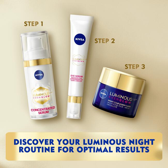 NIVEA CELLular Luminous630 Anti-Spot Nachtcrème 50 ML