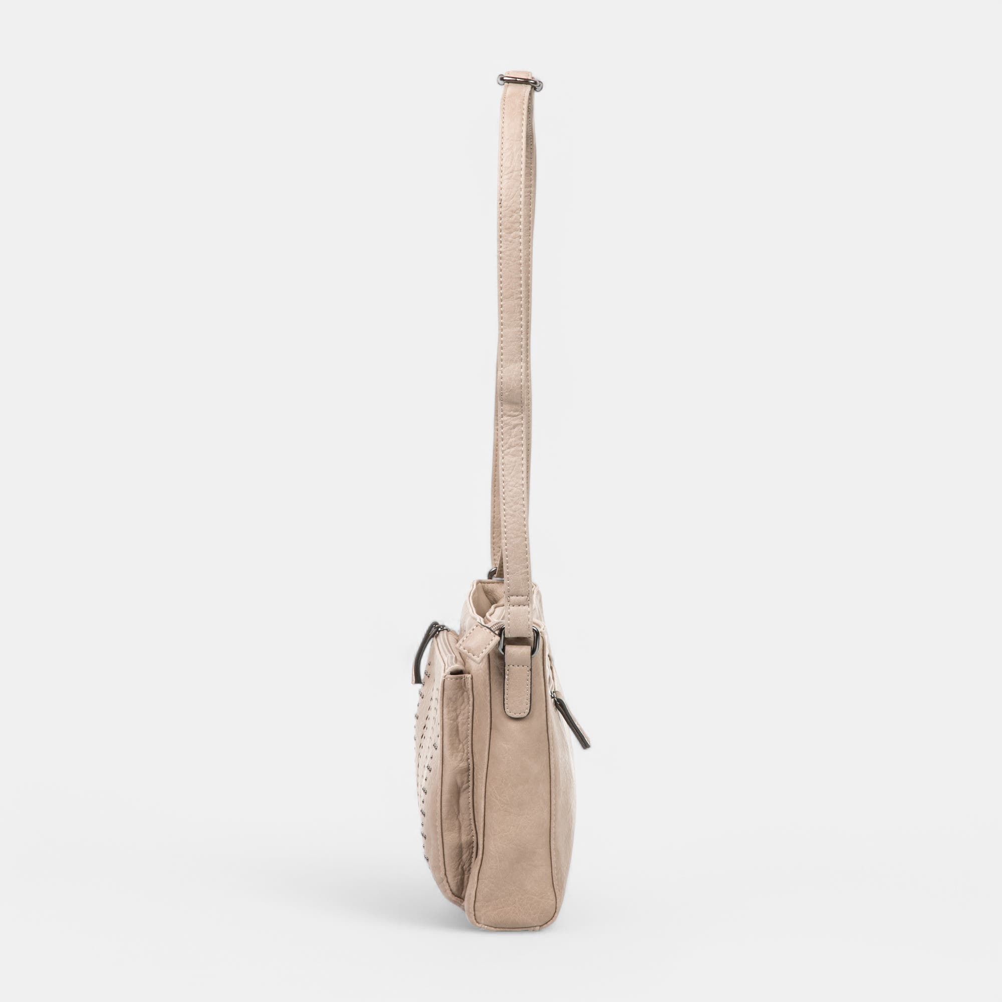 Sac bandoulière taupe