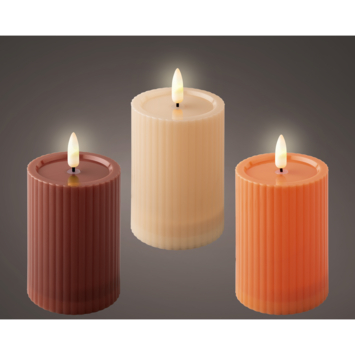 Solar LED kaars diverse kleuren
