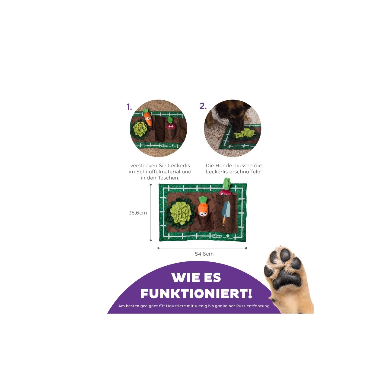 Nina Ottosson Activity Matz Garden Game Intelligenzspielzeug