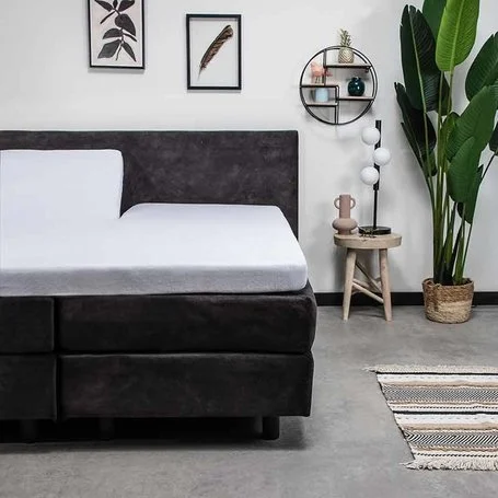 Hoeslaken Luxe Badstof - Splittopper