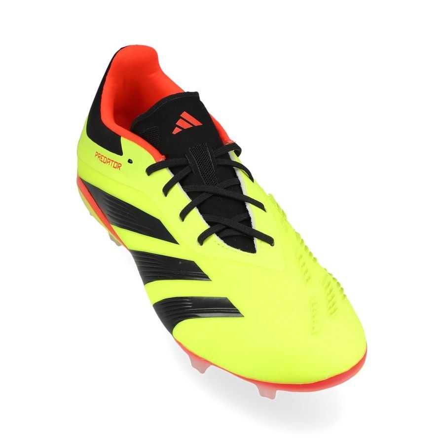 adidas Predator Elite FG Energy Citrus - Jaune/Noir/Rouge Enfant