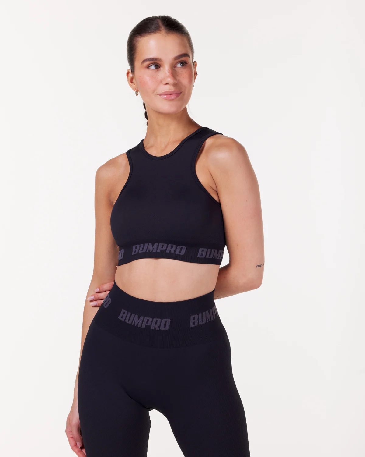 Bumpro Beam 22 Crop Tank Black