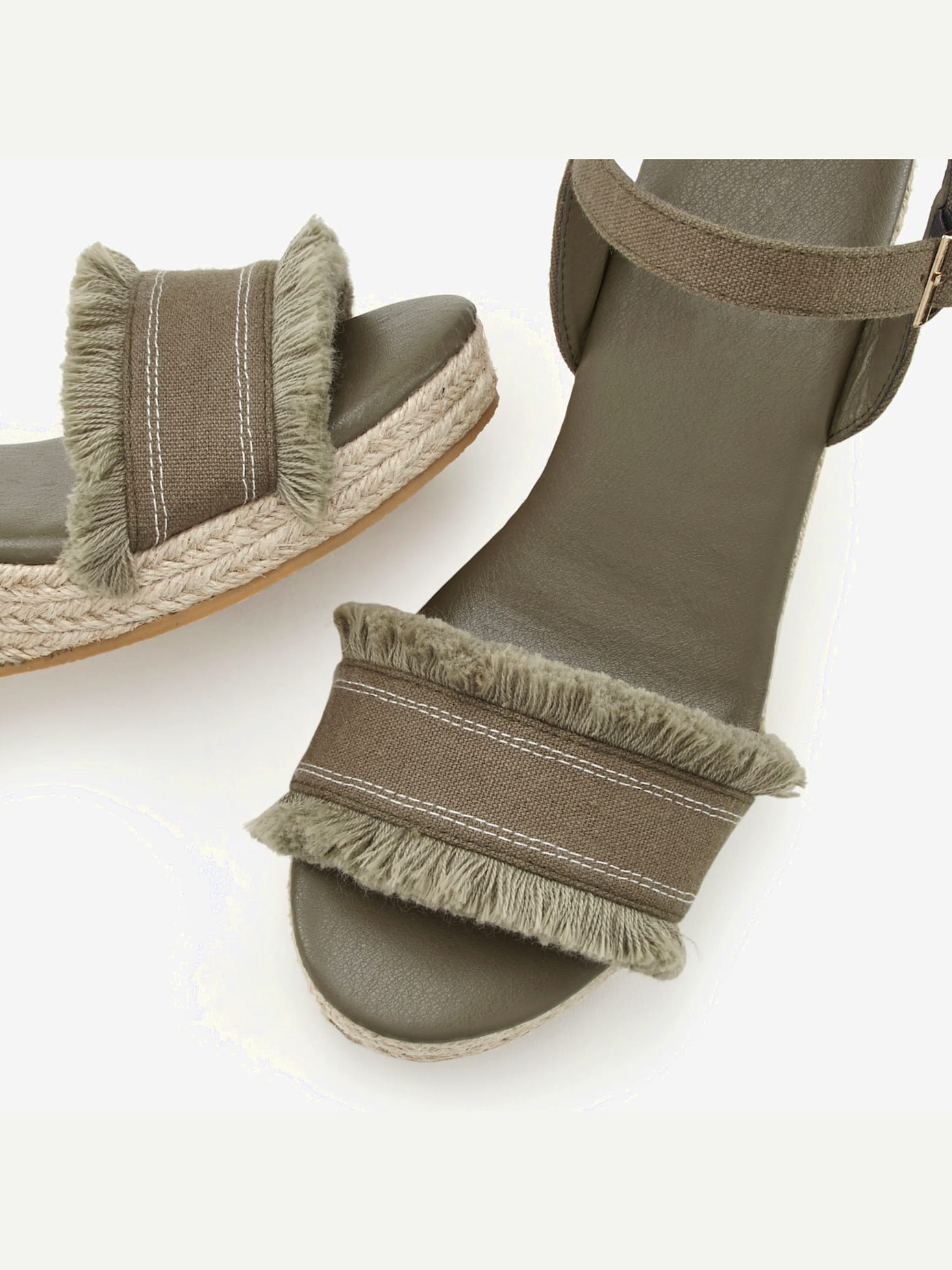 Sandales compensées talon compensé confortable pour un confort optimal