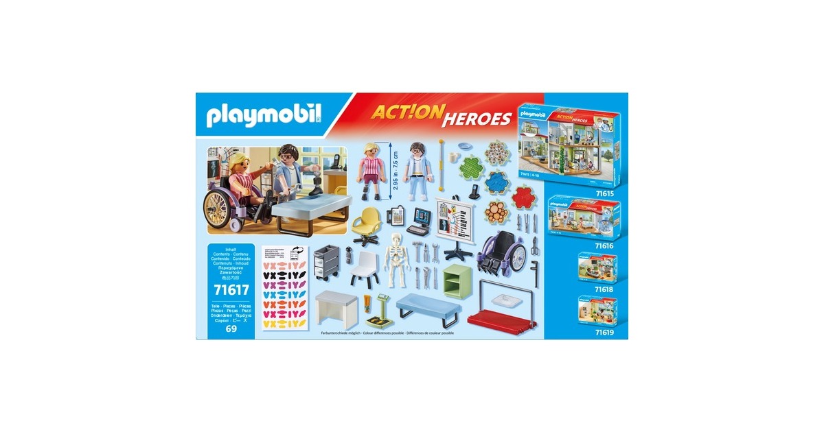 PLAYMOBILAction Heroes - Orthopedie Constructiespeelgoed  (71617)