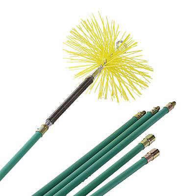 Kit de ramonage en nylon Kibros ø250 mm x 8 m