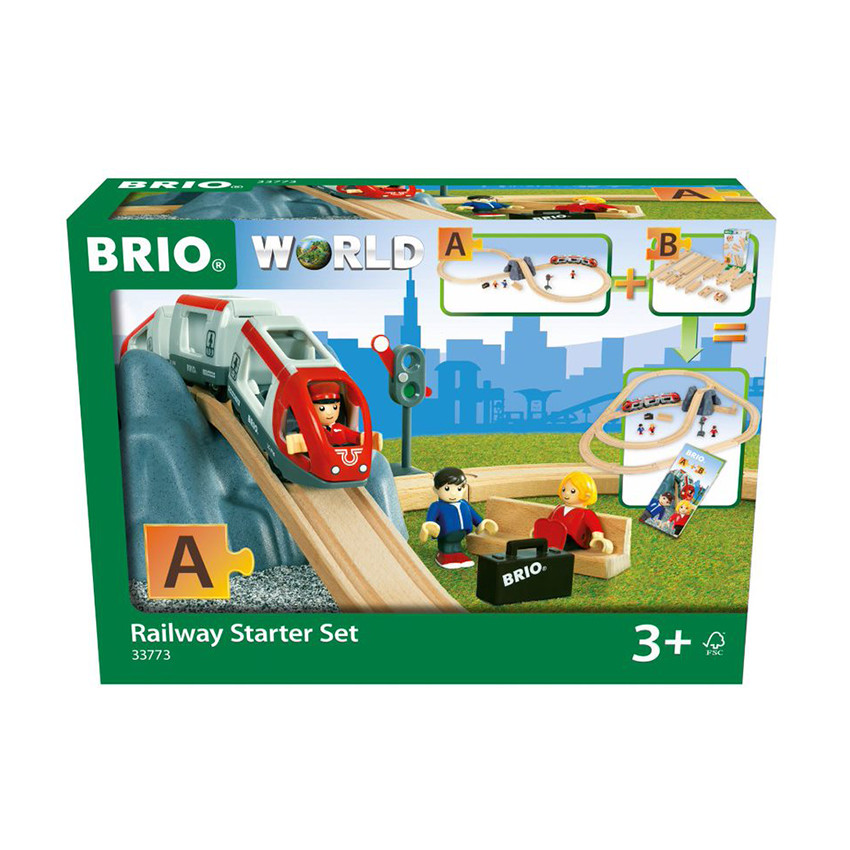 Véhicule Fonction Brio Train - Coffret de Démarrage Circuit 8 Voyageurs