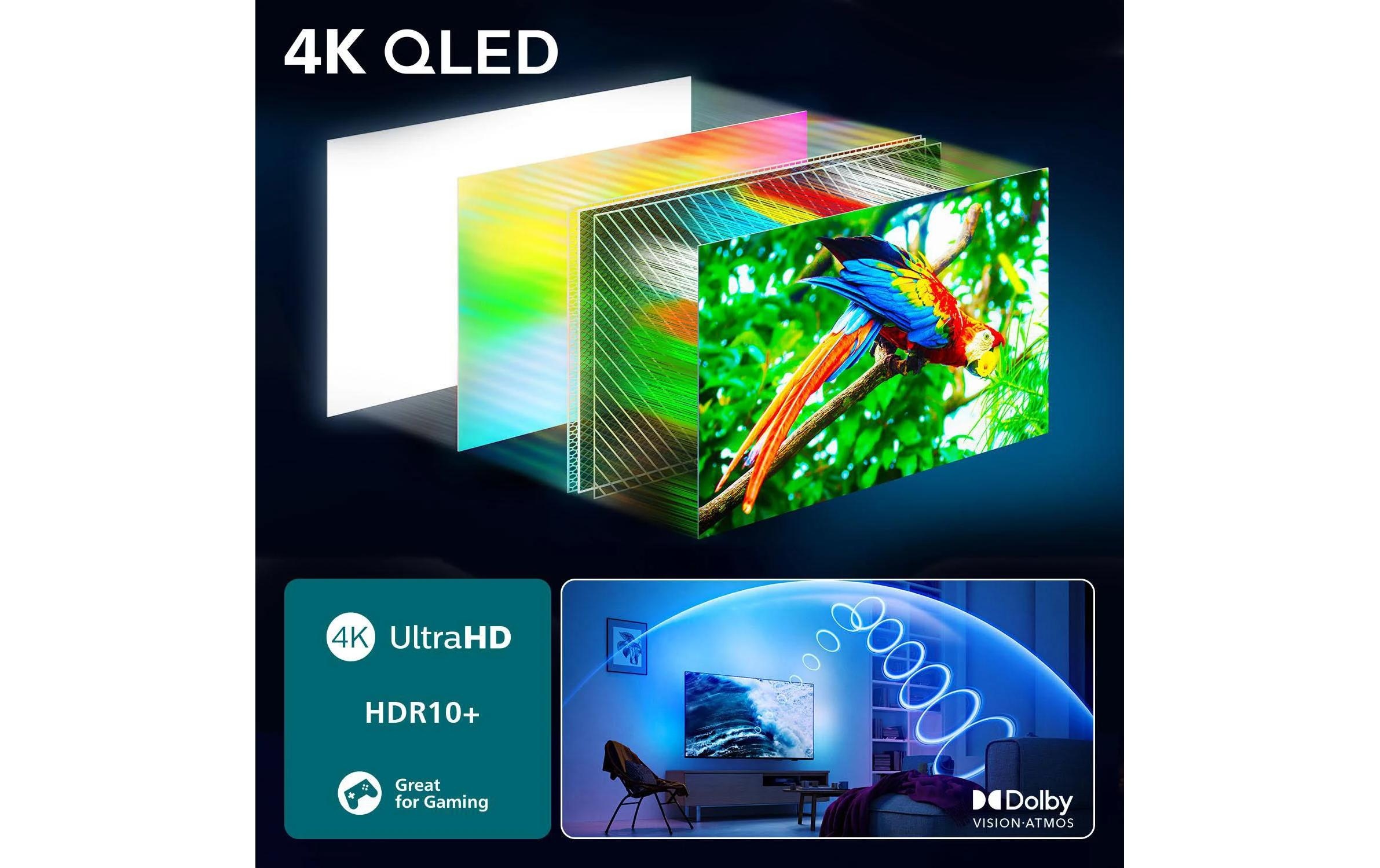 Philips QLED-Fernseher »75PUS9000/12 The One 75« 189 cm/75 ″