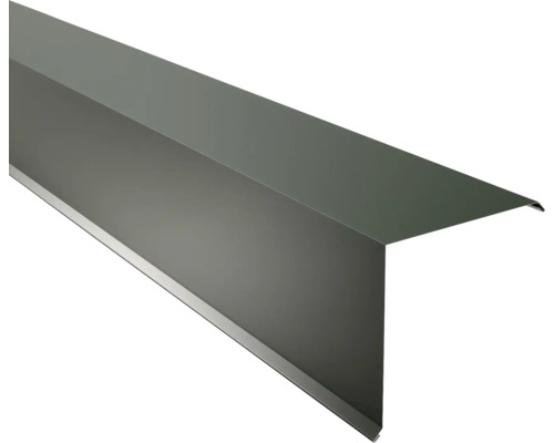 PRECIT-randafwerking voor trapeziumplaat, dennengroen RAL 6020, 2000 mm x 230 mm x 230 mm x 0,5 mm
