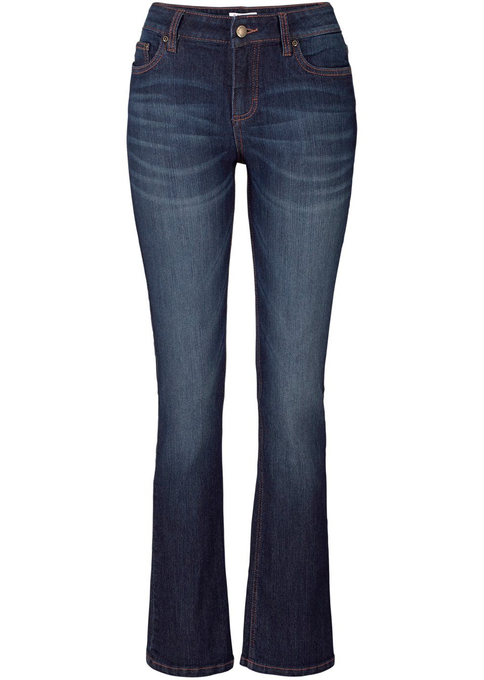 Jean Bootcut taille moyenne, extensible