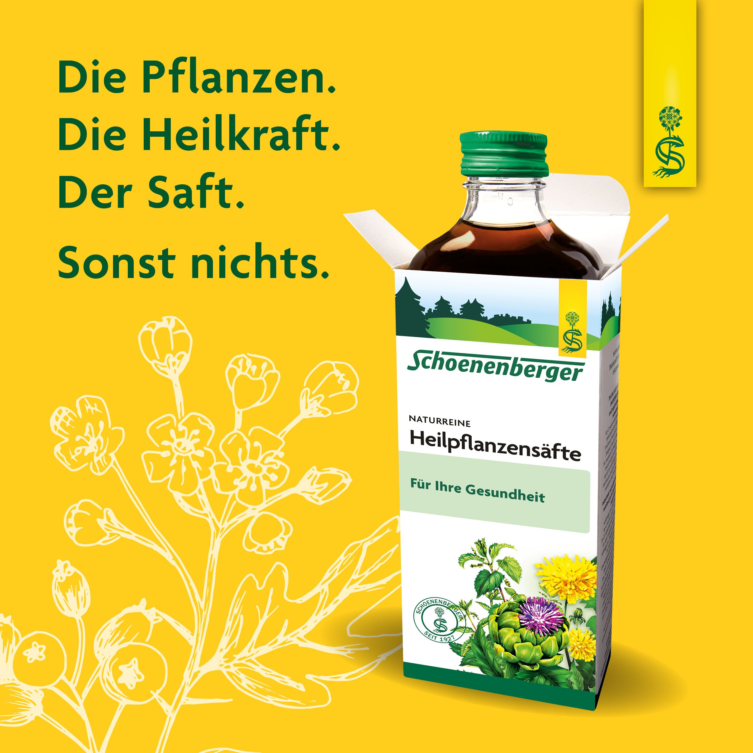 Schoenenberger® naturreiner Heilpflanzensaft Echinacea