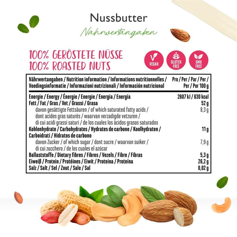 vit4ever 100% Erdnussbutter (MIX)