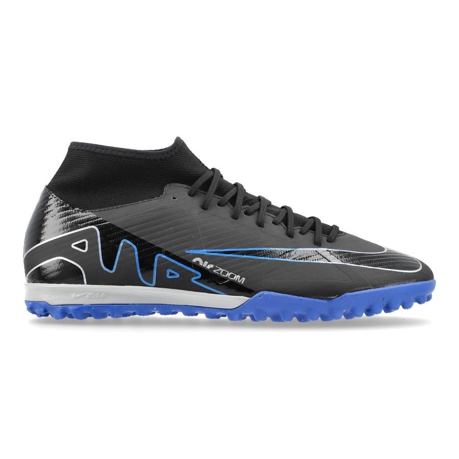 Nike Air Zoom Mercurial Superfly 9 Academy TF Shadow - Noir/Chrome/Bleu