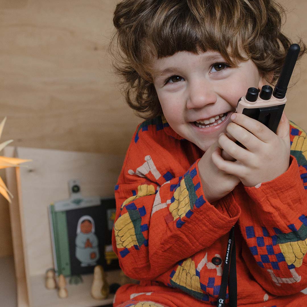 kidywolf kidytalk walkie talkie - groen roze