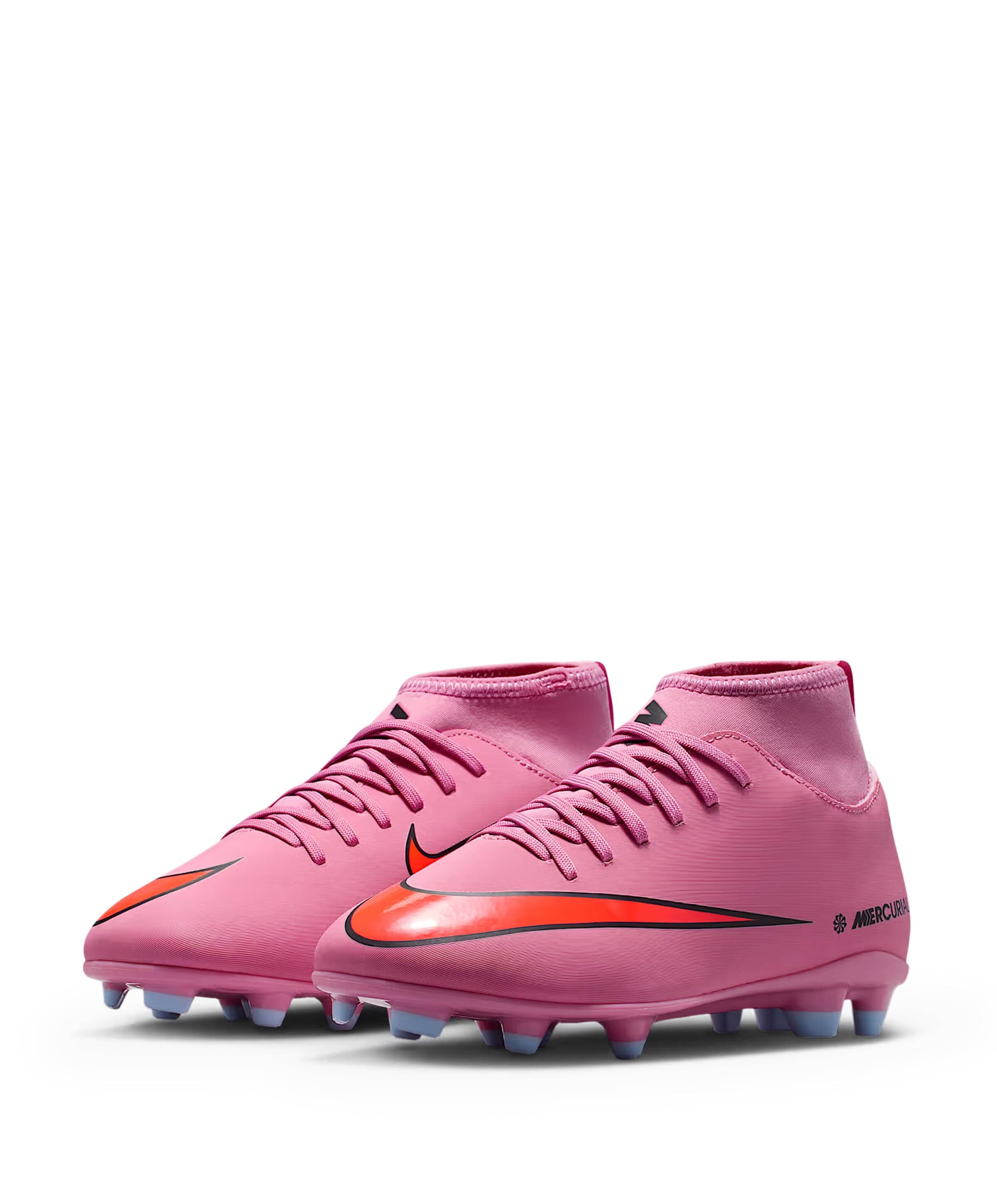 Nike Jr Superfly 10 Club Fg/mg jongens voetbalschoenen roze