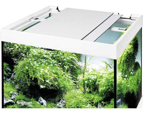 EHEIM Vivaline 240 aquariumcombinatie met LED-verlichting, verwarming, filter en antraciet kast