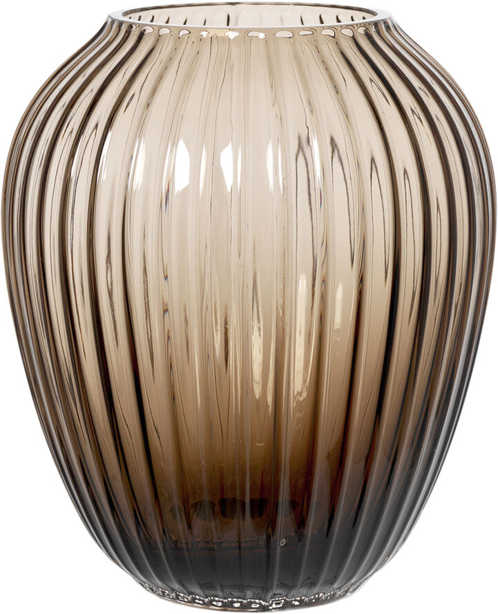 Kähler Hammershøi Vase H18. 5 valnød Brun