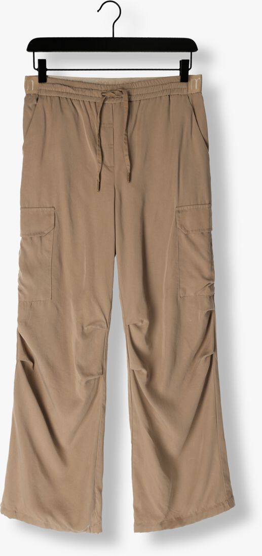 SUMMUM bruine summum cargobroeken trousers cargo tencel