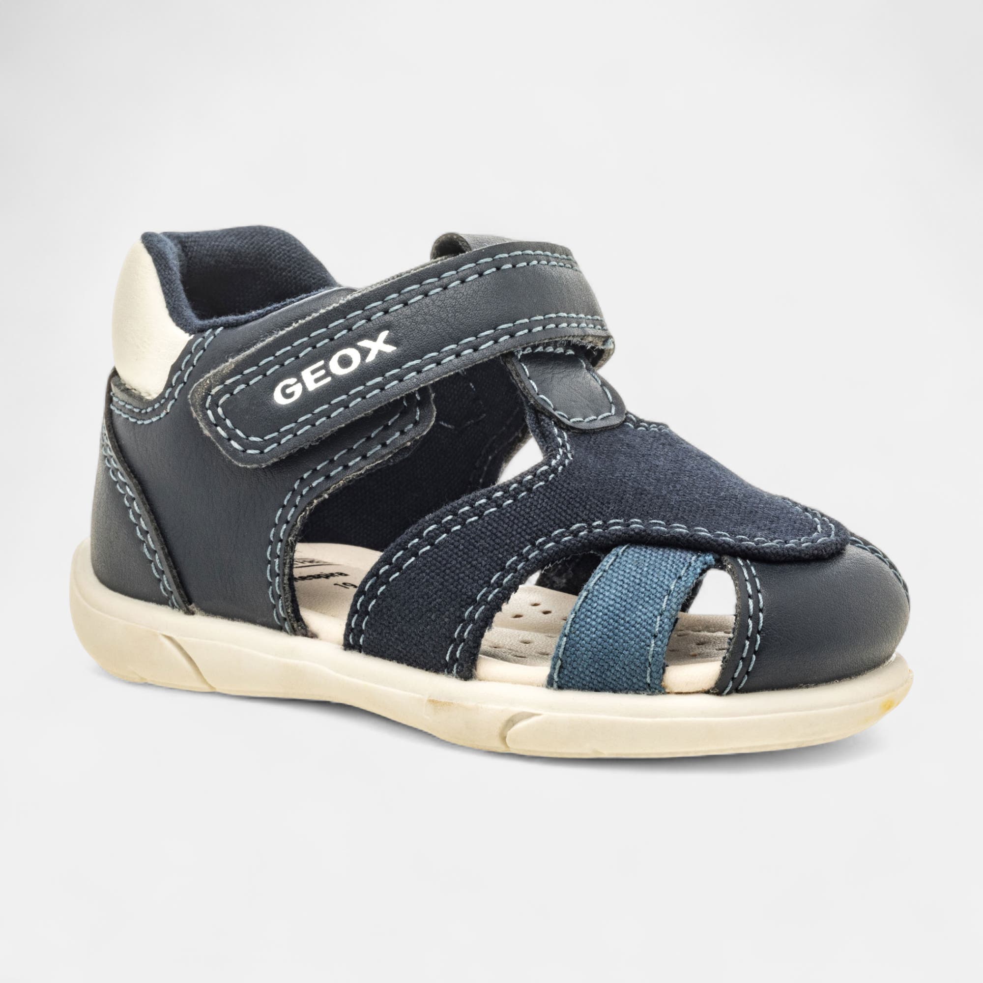 Nu-pieds Bébé garçon bleu marine