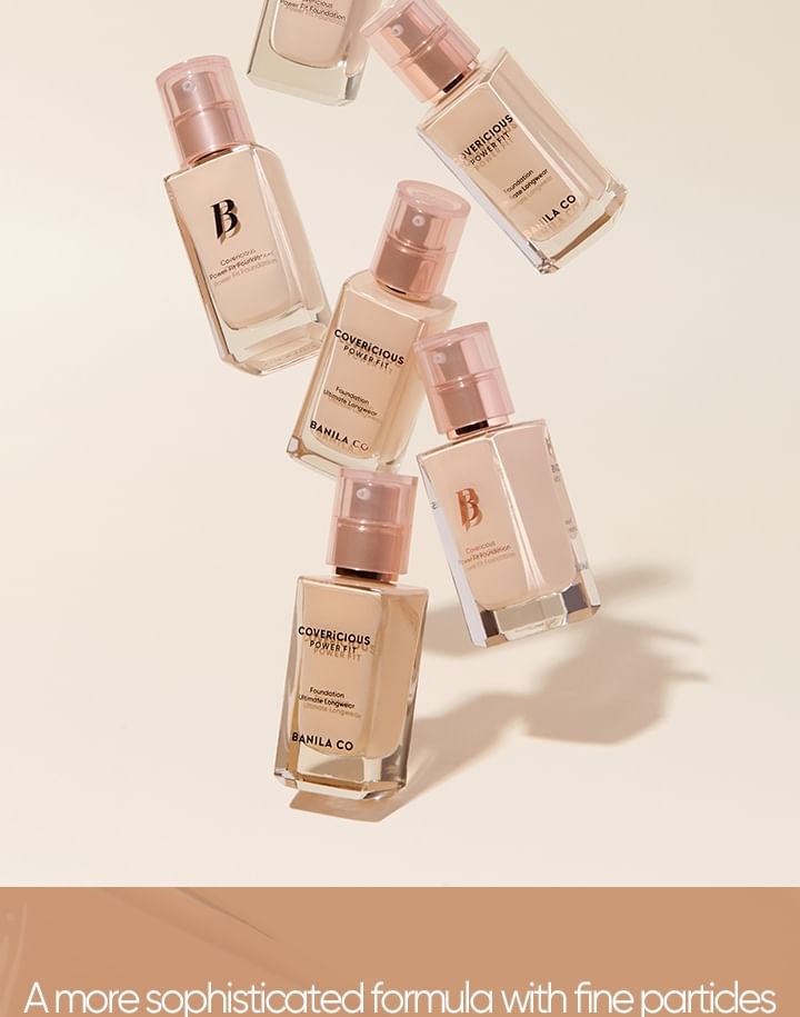 BANILA CO - Covericious Power Fit Foundation - 6 kleuren