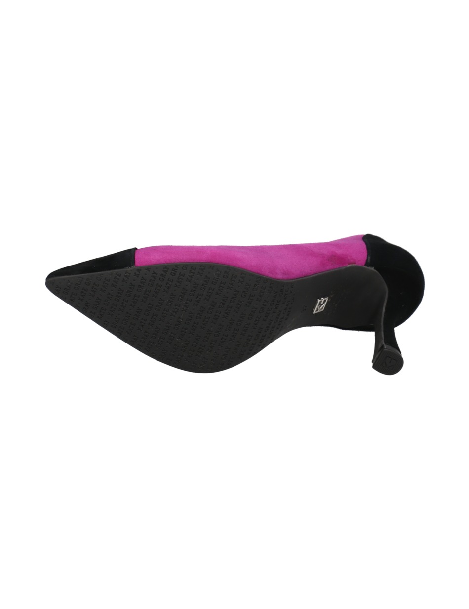 Veloursleder Pumps
