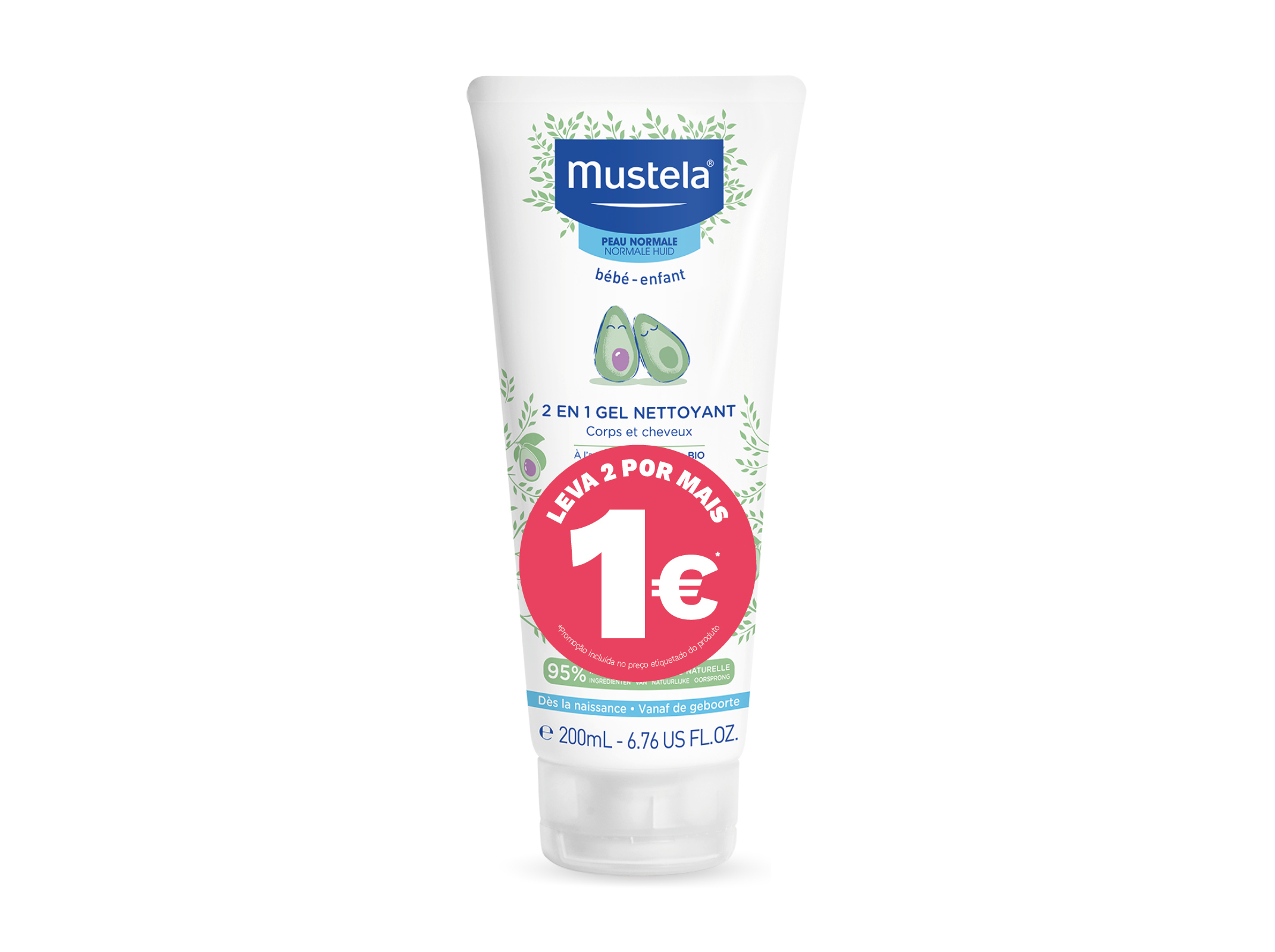 GEL LAVANTE MUSTELA OFERTA ESPECIAL  1 200MLX2