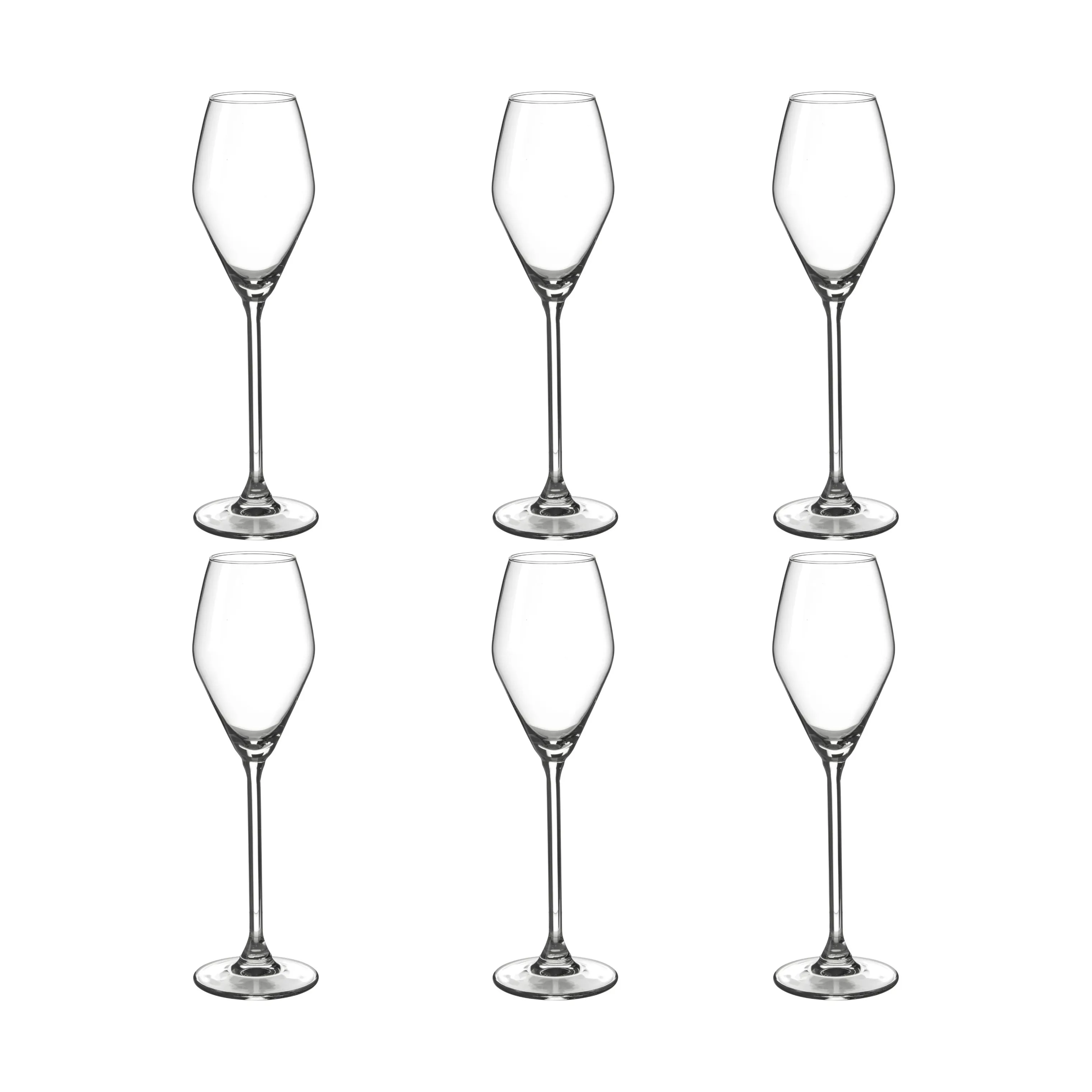 CASA Living Toscana Champagneglas - 6 stk.