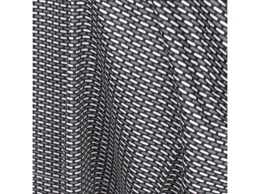 Taie de traversin 240x43 cm satin de coton ENZO noir