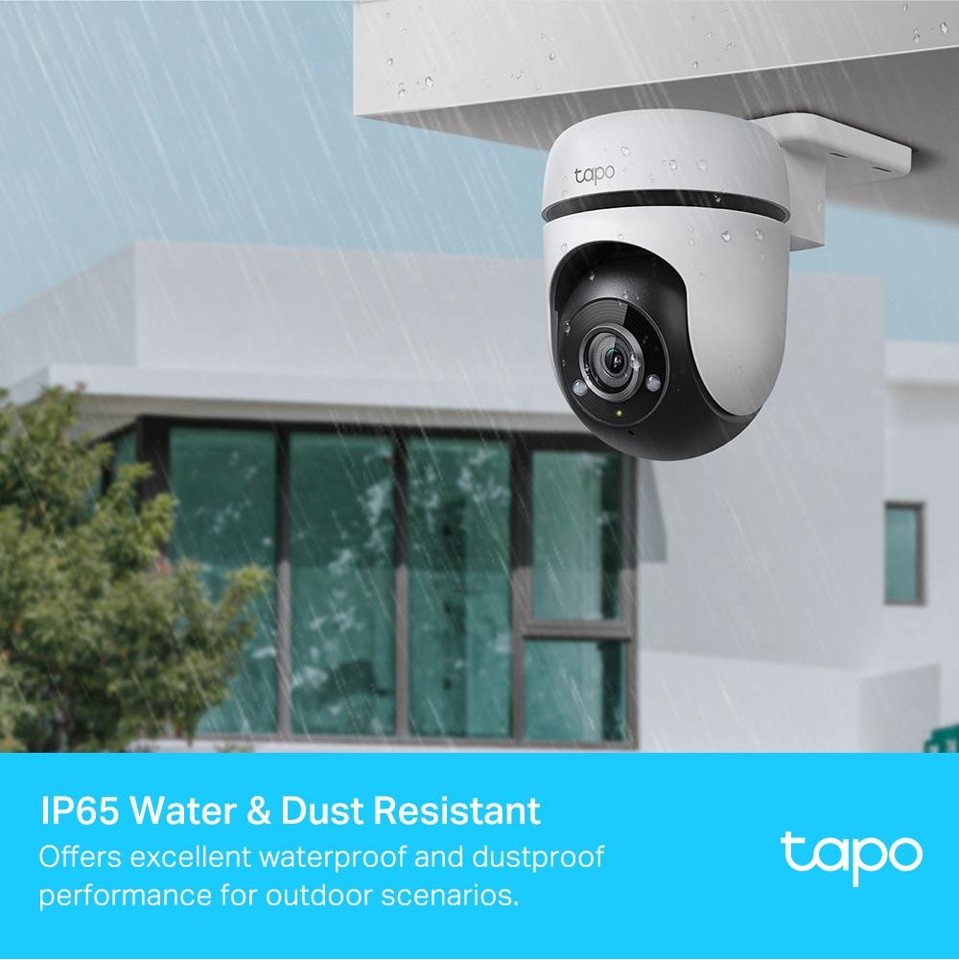 TP-Link - Tapo Outdoor Pan/Tilt Security Wi-Fi Camera /Tapo C500