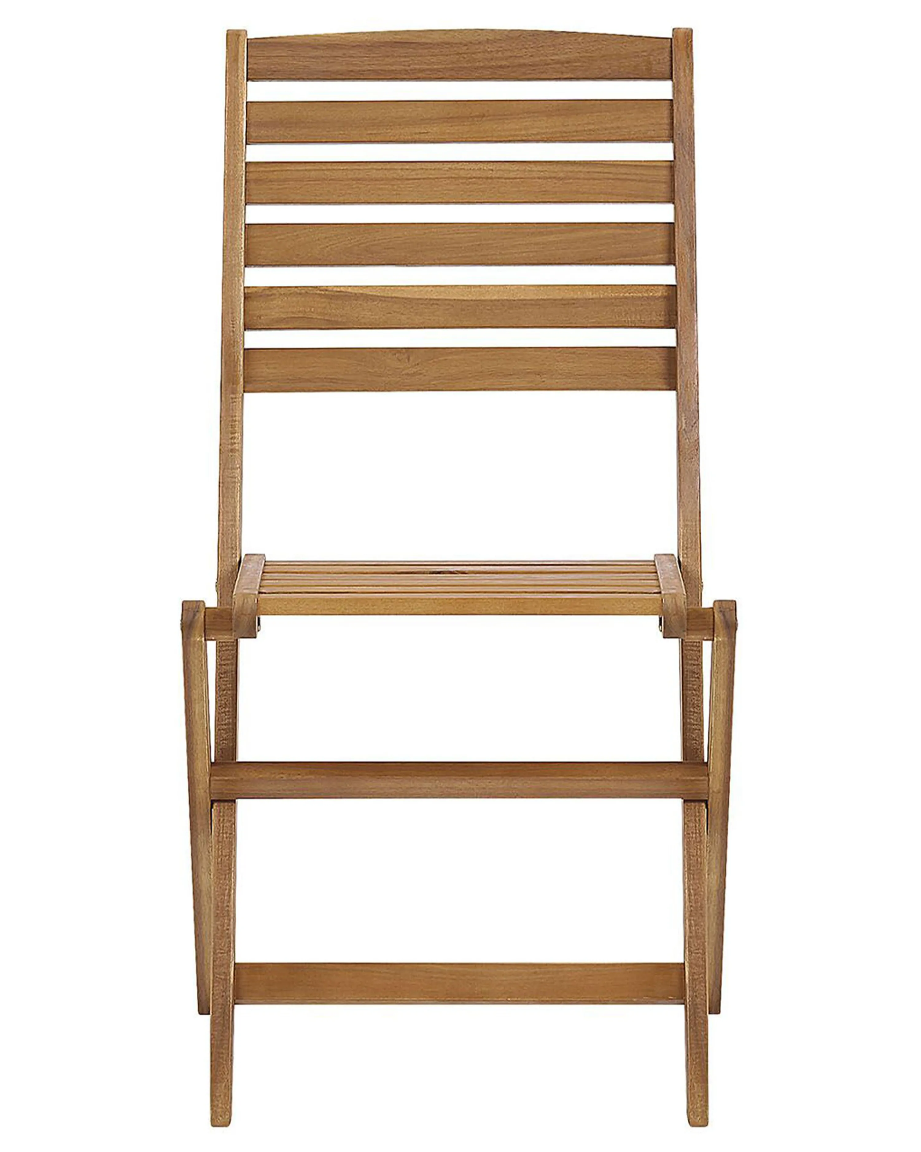 Set van 6 tuinstoelen TOLVE Acaciahout Bruin