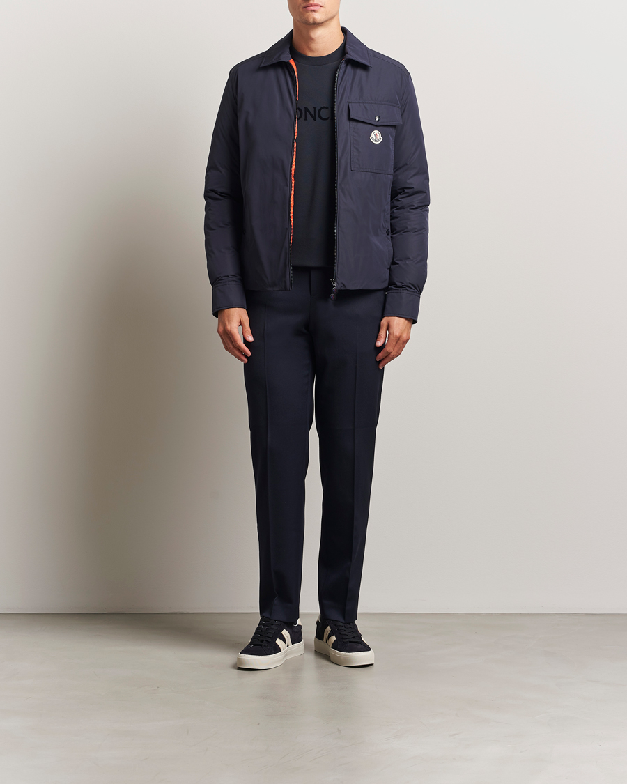 Moncler Vigeon Shirt Jacket Navy