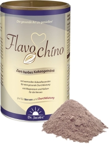 DR. JACOB'S Flavochino Getränkepulver Kakao Dose, 450 g
