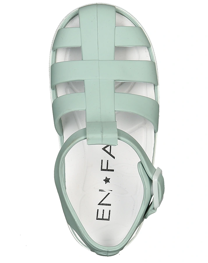 Strand-Sandalen BEACH DAY mit Zehenschutz in mint