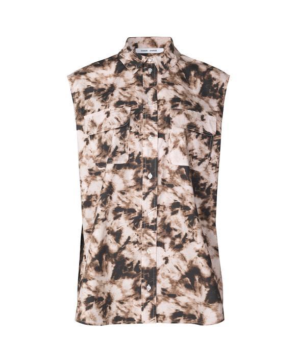 Samsøe Samsøe  Tea skjortetop - Camo Clay