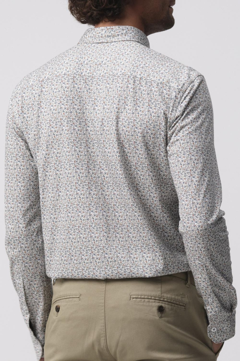 Campbell multi color heren overhemd