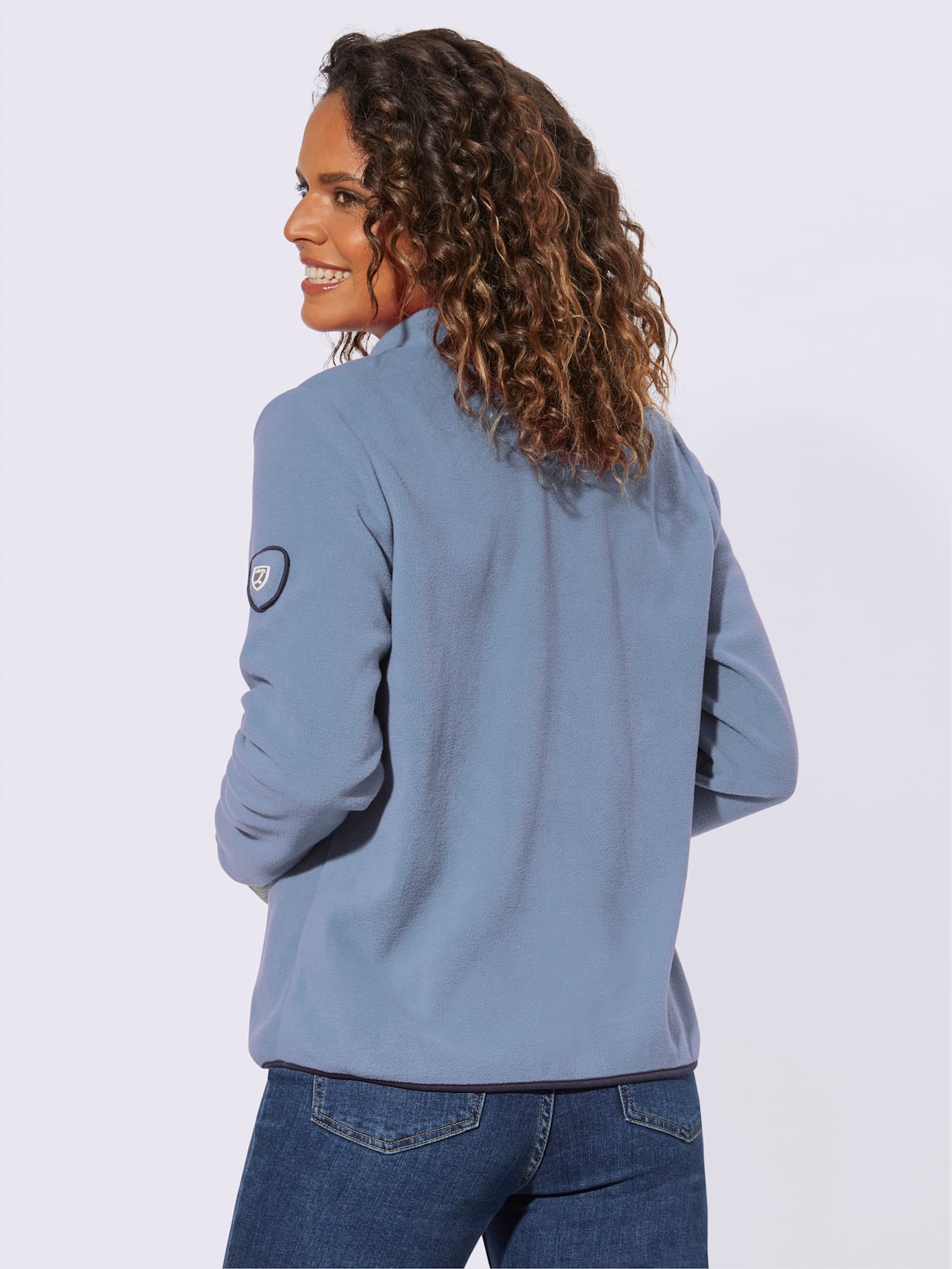 Veste polaire traitement contre les bouloches