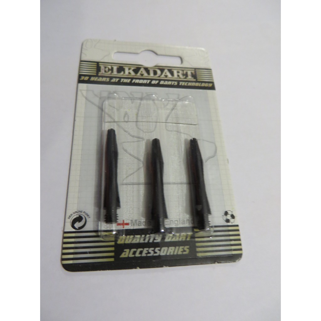 3 Embouts courts alu couleur noir