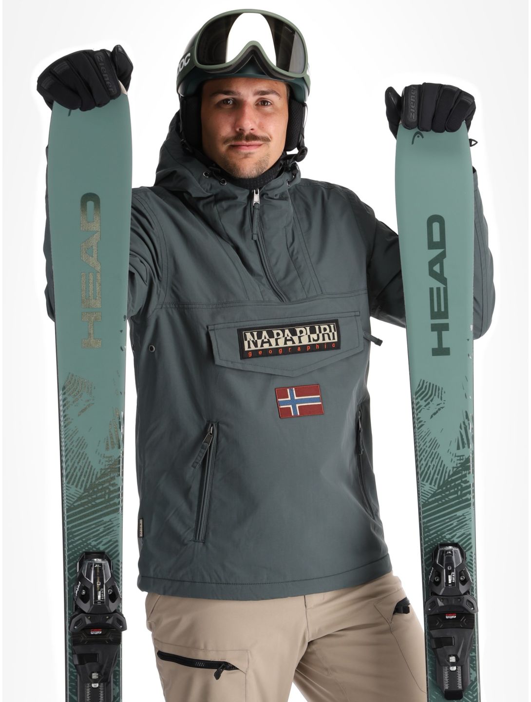 Rainforest Pocket 2 winter anorak heren