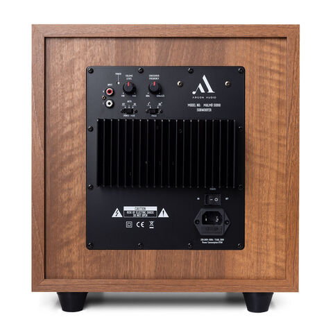 Argon Audio MALMÖ SUB 10 – betaalbare 10” hifi-subwoofer Hout
