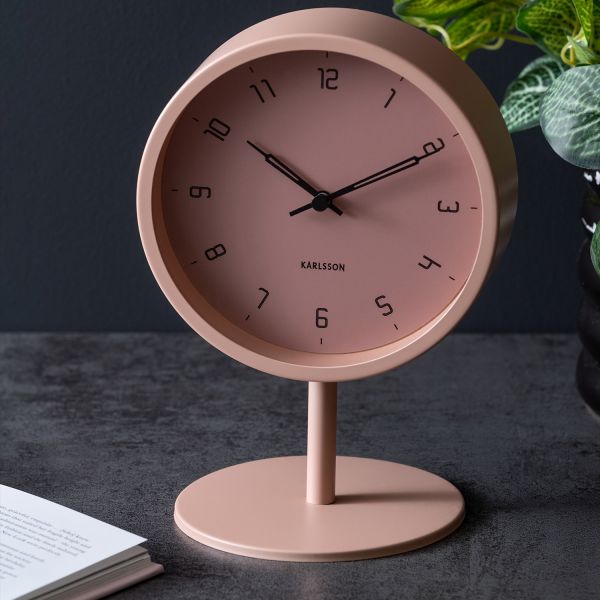 Karlsson Stark Tafel Klok - Grijs
