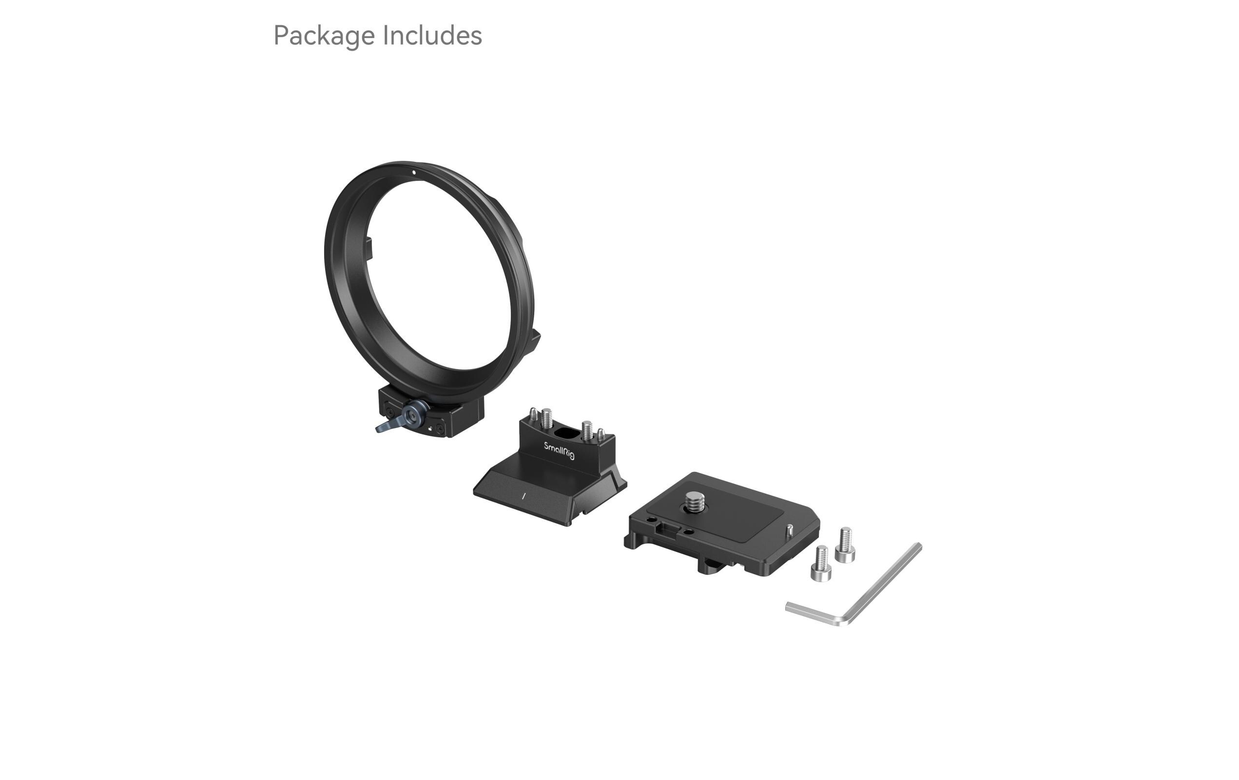 Montageplatte Canon EOS R Series Kit DrehbarDrehbare Montageplatte für schnellen Wechsel zwischen horizontalem und vertikalem Modus
