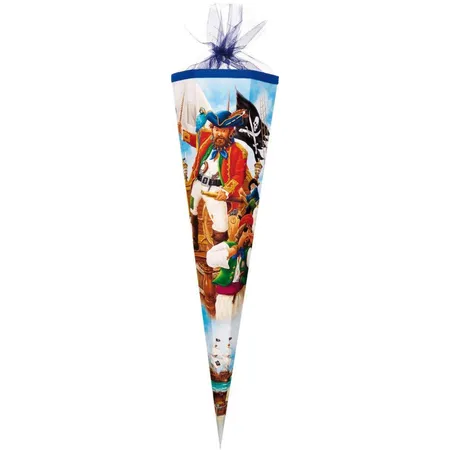 Nestler Schultüte Piraten eckig, 85cm